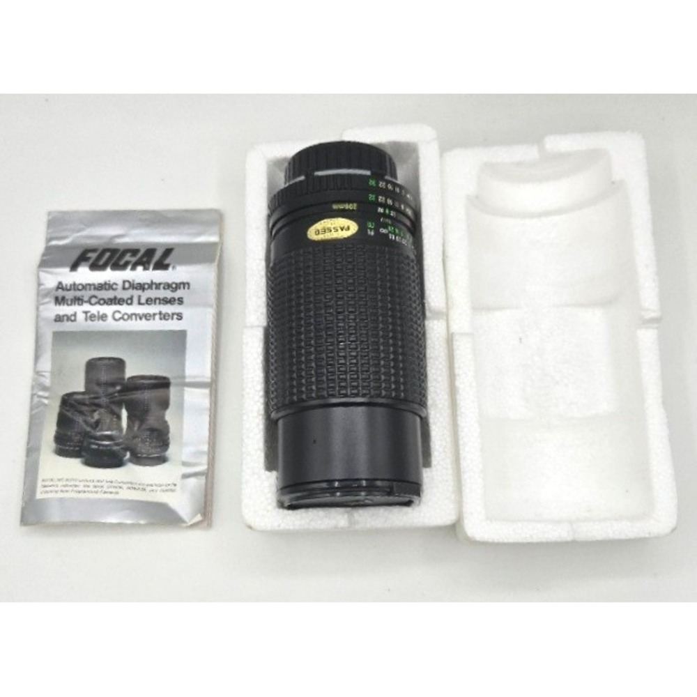 Focal 80-200mm f/4.5 One Touch‎ Macro Focus Zoom Lens for Minolta MD Mount